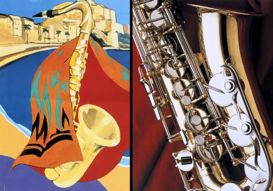 Tenor Saxophone (Gauche : Calvi Jazz Festival - 1999 / Droite : Paris - 2000)