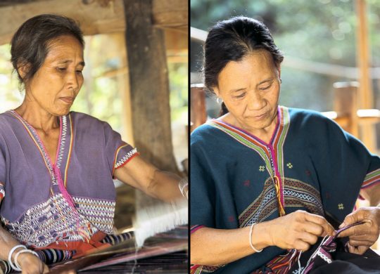 Tissage (Village Karen - Pa Chang - Thaïlande - 2002)
